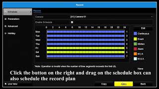Hikvision - Hilook - How to set scheduled recording and view video 