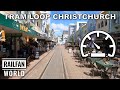 Cab ride and speedometer | Christchurch Tram City Tour Loop | Heritage circuit | Rail in New Zealand