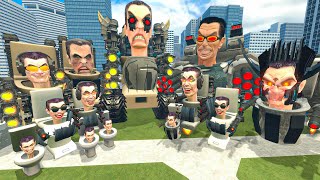 ALL GMAN PERFECT TEAM SKIBIDI TOILET MK3 and MK2 they set up an ambush for SPEAKERMAN In Garry's Mod