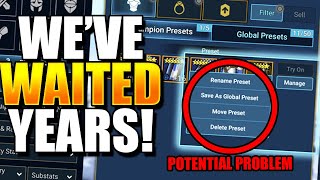 Gear Presets are COMING Will It Destroy Your Silver? Raid: Shadow Legends