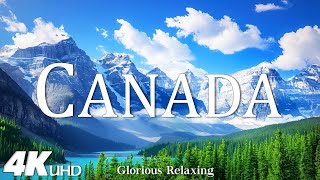 Canada 4K - Relaxing Piano Music - Nature Relaxation Film - Scenic Relaxation