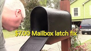Replacing Mailbox Latch Replacement & Mailbox Renewal