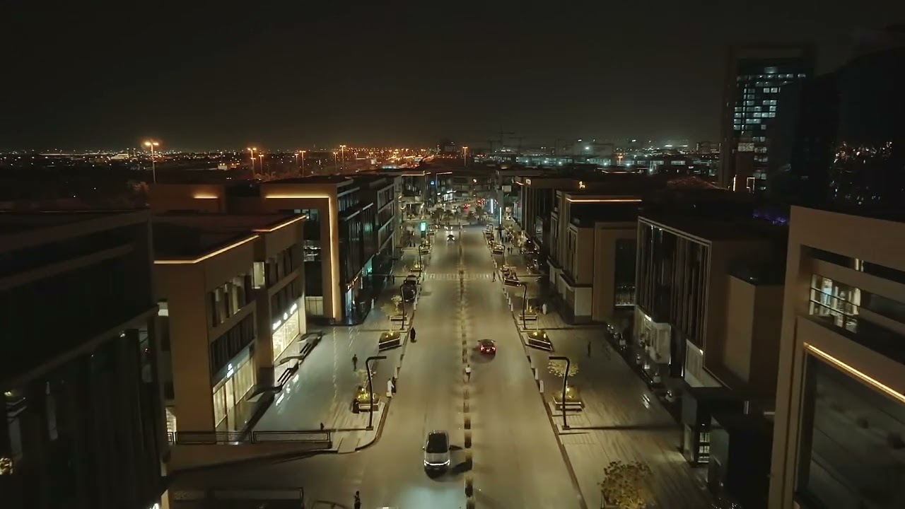 Laysen Valley Retail Street Drone