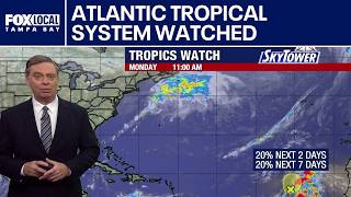 Atlantic tropical system not likely to develop