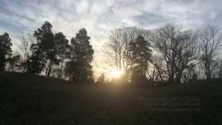 Timelapse of the Vernal Equinox Sunrise Alignment at Serpent Mound