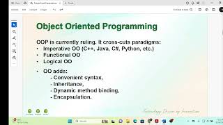 Module 7 - Data Abstraction and Object Orientation-Recorded