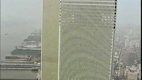 Sylvie (Klaus Lemke 1973) on Top of the WTC Twin T...