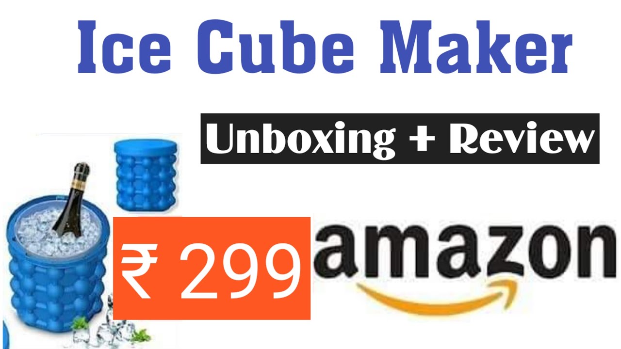 Ice Cube Maker Jenie Review + Demo । Unboxing Of Ice Cube Maker