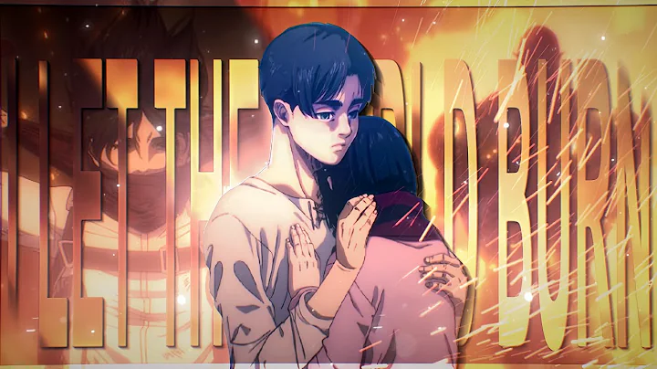 I LET THE WORLD BURN EREMIKA EDIT ❤️‍🔥🕊️ | AMV | ALIGHT MOTION | 🧣