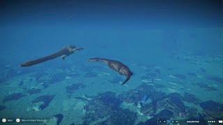Jurassic World Evolution 2: Nothosaurus vs Elasmosaurus