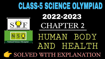 Class 5 NSO SOLVED ANSWERS WITH EXPLANATION| SOF | Sample paper (2022-2023)