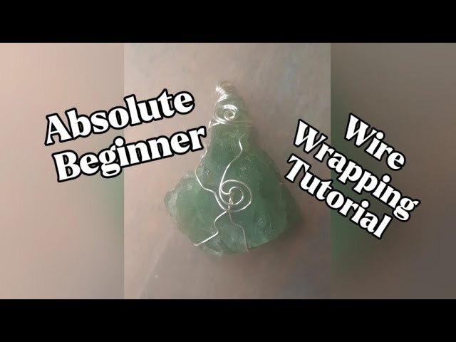 Diy wire wrap pendant for beginners: The absolute step by step