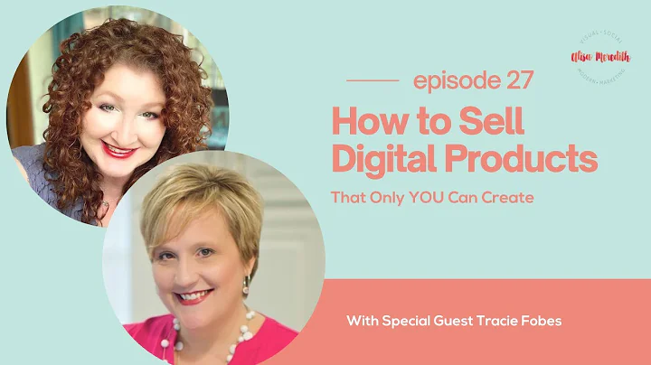 How to Sell Digital Products that Only YOU Can Cre...