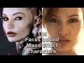 The faces behind mass effect characters