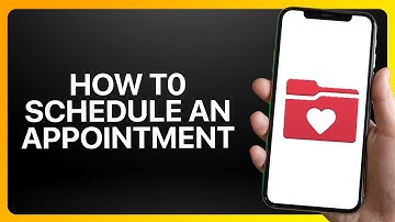 How To Schedule An Appointment MyChart Tutorial