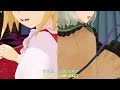 【MMD Girl Fart】妹達から姉達へいたずら
