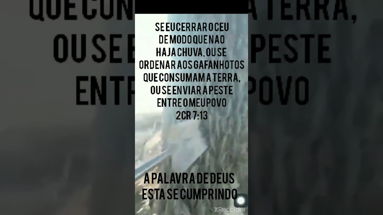 2cr 7 13 a palavra de Deus está se cumprindo - YouTube