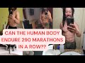 290 marathons in a row how does it effect the body body transformation after 7400 miles at pct cdt