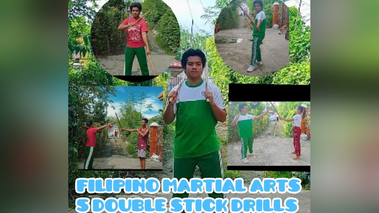 FILIPINO MARTIAL ARTS 5 DOUBLE STICK DRILLS YouTube