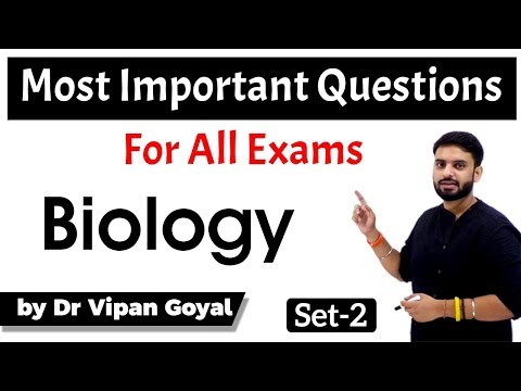 General Science Biology MCQs For UPSC State PCS SSC CGL CPO Railways By Dr Vipan Goyal L Set 2