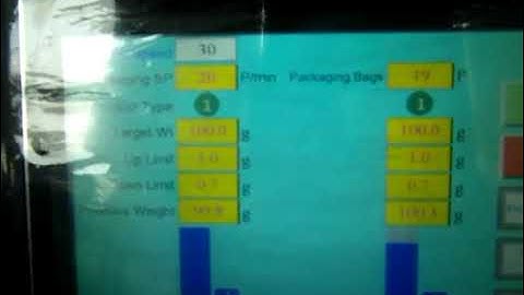 2head linear weigher working video