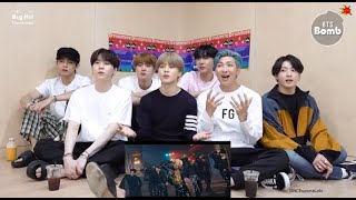 [request] BTS reaction to Stray Kids Maniac [fanmade]