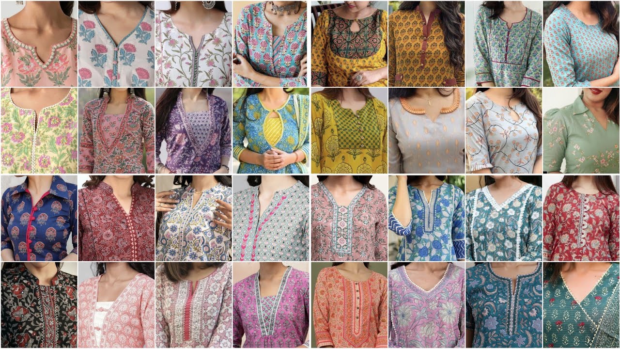 Latest Printed Kurti Designs for a stylish look | Libas