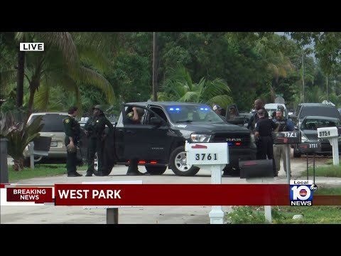 SWAT team surrounds house in West Park