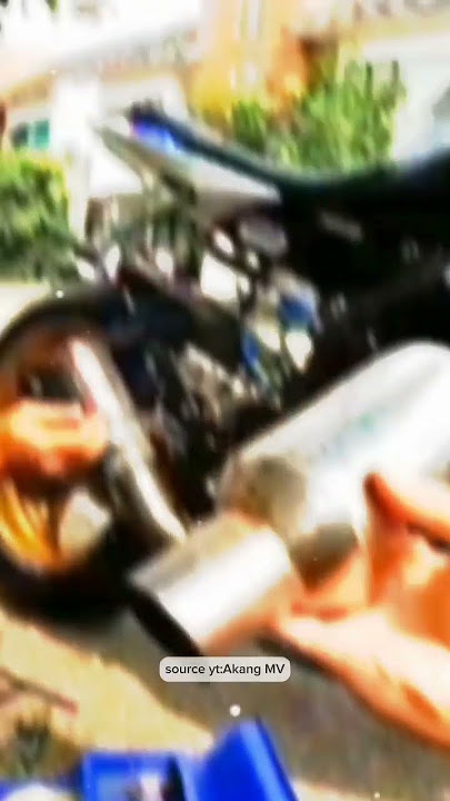 momen ketika Akang MV nyobain knalpot mobil di moge R6 nya😱😱#viral #ytshorts #motovlog