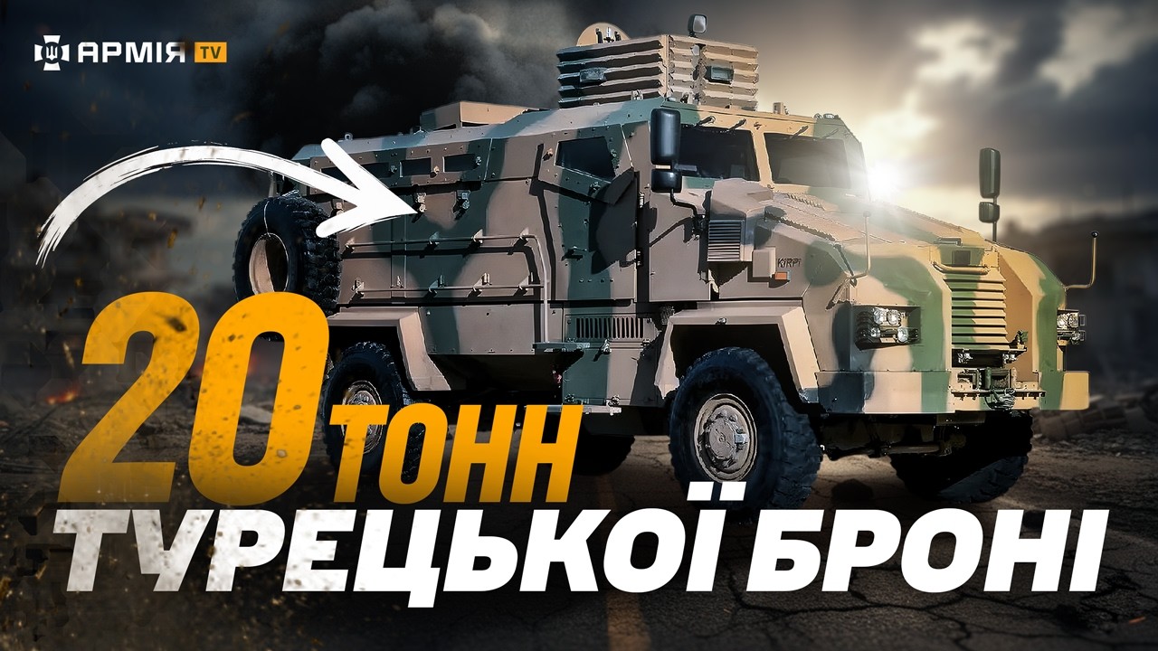 ЧИ ЗАХИСТИТЬ «КІРПІ» БІЙЦІВ: огляд турецького броневика Kirpі, який витримує підрив на мінах