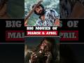 Big Movies Of March & April On 2026 🔴 #toxic #theparadise #battleofgalwan #dhurandhar2 #ytshorts