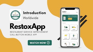 [Eng Sub] Restaurant App Call Button Worldwide | RestoxApp | Restoapp Service Improvement