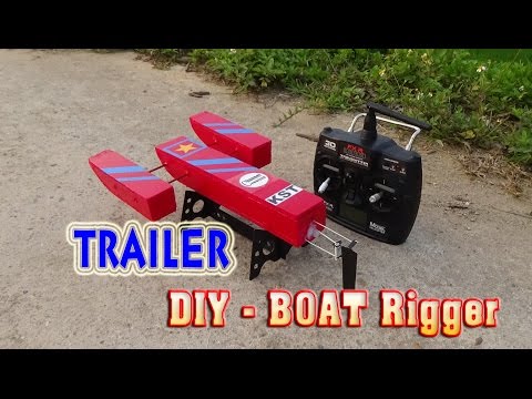 [Trailer] Test - RC BOAT Rigger DIY - FT012 To Rescue