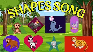 Shapes song | shapes rhymes | we are shapes | Nursery Rhymes for kids | Kindergarten | preschool