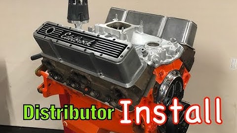 Chevy Distributor Install