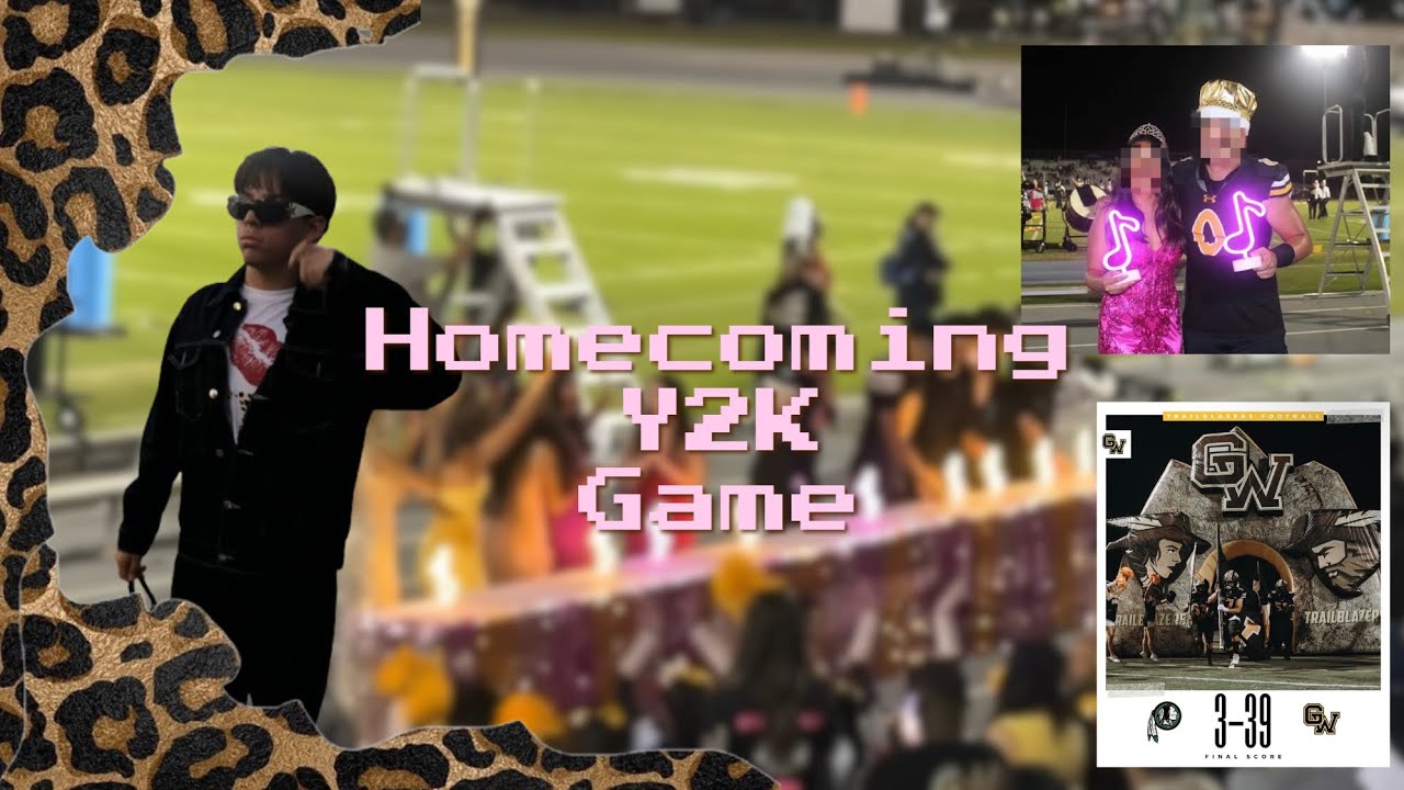 Homecoming Y2K Game🏈 with twin!!!!! +Interviews 