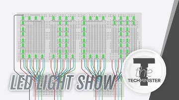 LED LIGHT SHOW PROJECT using Autodesk Tinkercad