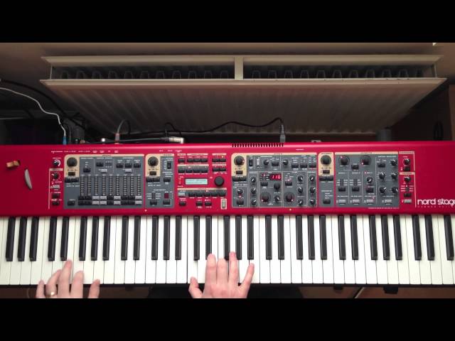 Nord Stage 2 Demo - Stayin Alive class=