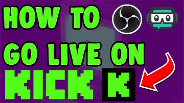How to STREAM on KICK! *3 MIN* (2023 Tutorial) (PC) (OBS)