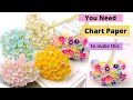 Easy Flower Making Idea From Chart Papers / How to Make a Flower Bouquet