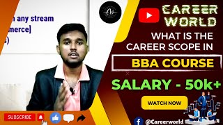 B.b.a Complete Course Details In Bengalicareer Scope After B.b.a