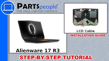Dell Alienware 17 R3 (P43F002) LCD Cable How-To Video Tutorial