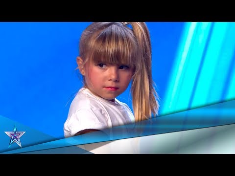 El PERREO de esta NIÑA de 5 años deja FLIPANDO al JURADO | Audiciones 3 | Got Talent España 5 (2019)
