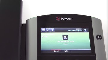 Polycom VVX 601 - 3 Way Conference Call