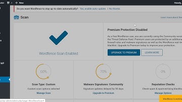 How to configure WordPress Security Plugin "WordFence" (2020)