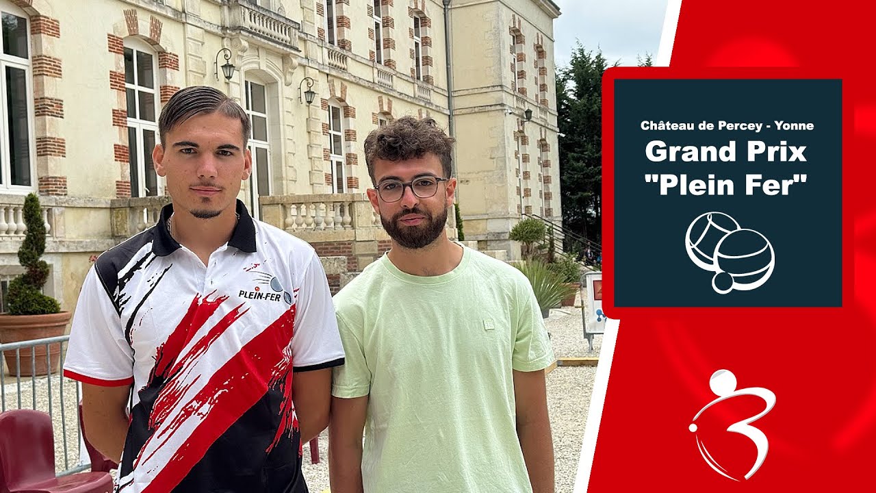 Miniature de la vidéo : 2e des qualifs Enzo PINTO vs Evan PAPILLON : Grand Prix "Plein Fer" tête-à-tête - Château de Percey