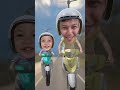 balapan motor sama mayza #gameseru #lucu #funny