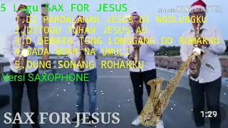 SAXOPHONE COVER BUKU ENDE HKBP—INSTRUMENT ROHANI