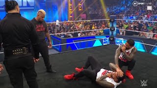 Roman Reigns & Solo Sikoa Attacks Jimmy Uso WWE Smackdown 2023 Highlights