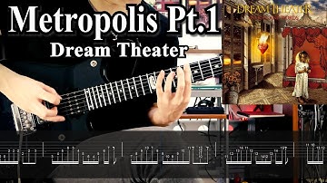 【TAB】♪Metropolis Pt 1 / Dream Theater Guitar full cover